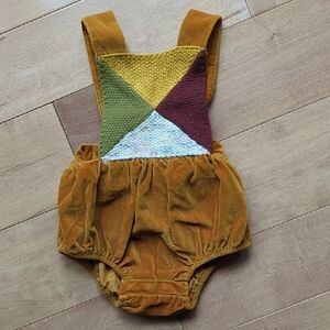 Kalinka Colorful Geometric Kids One Piece